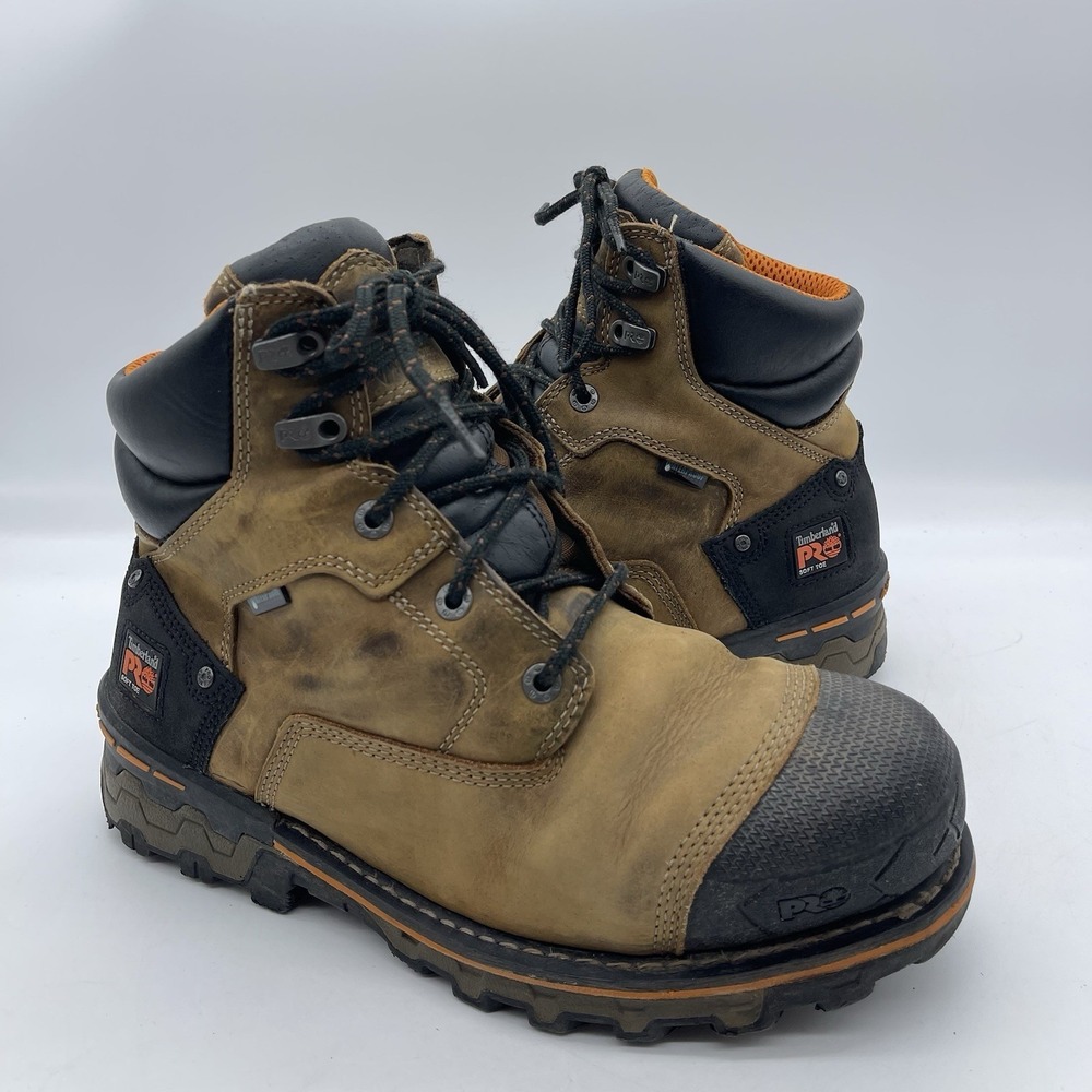 Timberland Pro Boondock 92673 Men's Size 10M 6" Waterproof Work Boot‎ Soft Toe